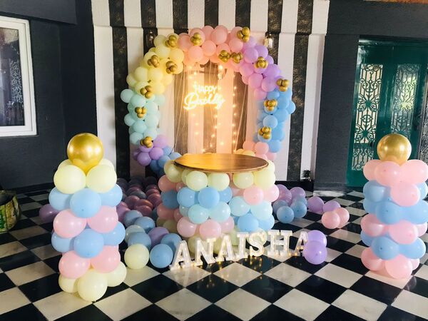 Balloon decoration in dharamshala
